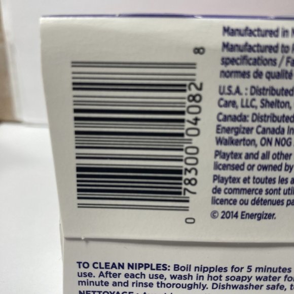 Playtex NaturaLatch Silicone Nipples 3-6M+ Fast 5 (2) Packs - Picture 10 of 13